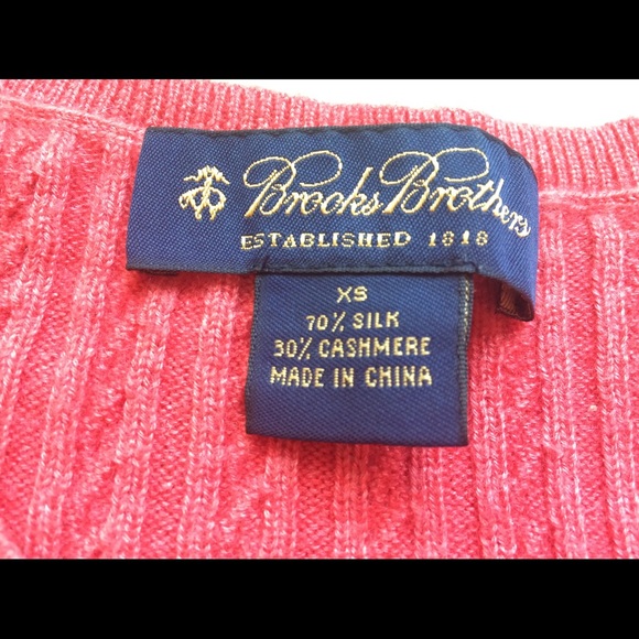 Brooks Brothers Sweater Warm Pink - Picture 2 of 3
